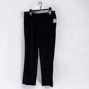 Appleseed’s black velveteen pants. Sz XL
